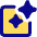 Ai Smart Assistant Square Icon from Core Pop Set
