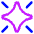 Ai Spark Starlight Icon from Core Neon Set