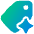 Ai Tagging Spark Icon from Plump Gradient Set