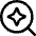 Ai Upscale Spark Icon from Core Line Set