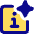 Generate Insight Square Icon from Core Pop Set