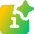 Generate Insight Square Icon from Core Gradient Set