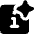 Generate Insight Square Icon from Core Solid Set
