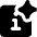 Generate Insight Square Icon from Core Solid Set