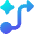 Make Prototype Spark Icon from Core Gradient Set
