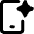 Mobile Ai Spark Icon from Core Remix Set