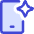 Mobile Ai Spark Icon from Core Duo Set