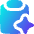 Sparkle Text Clipboard Icon from Flex Gradient Set