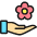 Spa Hand Flower icon - Free transparent PNG, SVG. No sign up needed.