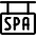 Spa Sign icon - Free transparent PNG, SVG. No sign up needed.