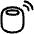 Apple Homepod Icon from Plump Line Set
