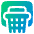 Basketball Hoop Icon from Plump Gradient Set