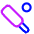 Cricket Icon from Plump Neon Set