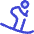 Downhill Skiing Icon from Flex Duo Set