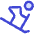 Downhill Skiing Icon from Core Duo Set