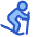 Downhill Skiing Icon from Plump Duo Set
