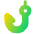 Fishing Phishing Icon from Plump Gradient Set