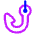 Fishing Phishing Icon from Plump Neon Set