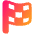 Flag Score Icon from Plump Gradient Set