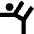 Gymnastics Icon from Sharp Solid Set