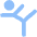 Gymnastics Icon from Core Flat Set