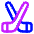 Hockey Icon from Core Neon Set