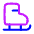 Ice Skating Icon from Plump Neon Set
