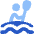 Kayaking Icon from Flex Flat Set