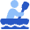 Kayaking Icon from Plump Flat Set