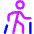 Nordic Walking Icon from Core Neon Set