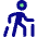 Nordic Walking Icon from Core Pop Set