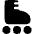 Roller Skating Icon from Flex Solid Set