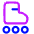 Roller Skating Icon from Plump Neon Set