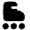 Roller Skating Icon from Plump Solid Set