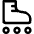 Roller Skating Icon from Core Line Set