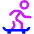 Skateboarding Icon from Core Neon Set