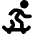 Skateboarding Icon from Core Solid Set