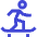 Skateboarding Icon from Sharp Duo Set