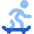 Skateboarding Icon from Core Flat Set