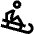 Sledding Icon from Sharp Line Set