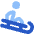 Sledding Icon from Flex Flat Set