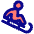 Sledding Icon from Plump Pop Set
