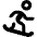 Snowboarding Icon from Core Remix Set
