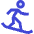 Snowboarding Icon from Sharp Duo Set