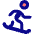 Snowboarding Icon from Core Pop Set