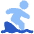 Surfing Icon from Plump Flat Set