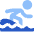 Surfing Icon from Core Flat Set