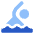 Swimming Icon from Core Flat Set