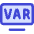 Var Football Rule Icon from Core Duo Set