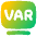 Var Football Rule Icon from Flex Gradient Set